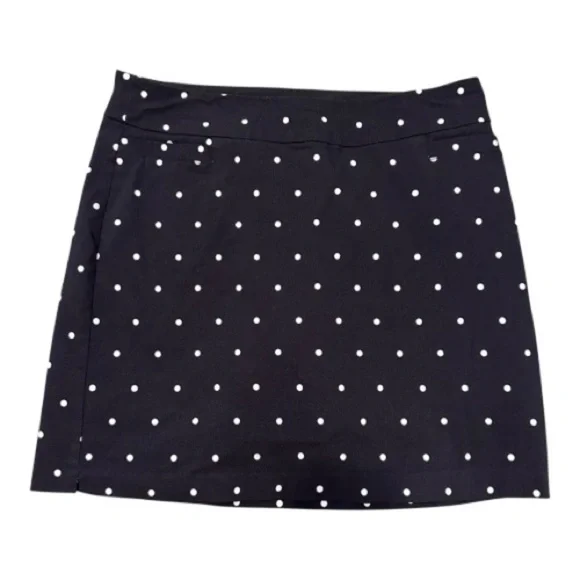 Kim Rogers Black Polka Dot Skort | Size 18 | Stretchy | Built-In Shorts - Picture 1 of 7